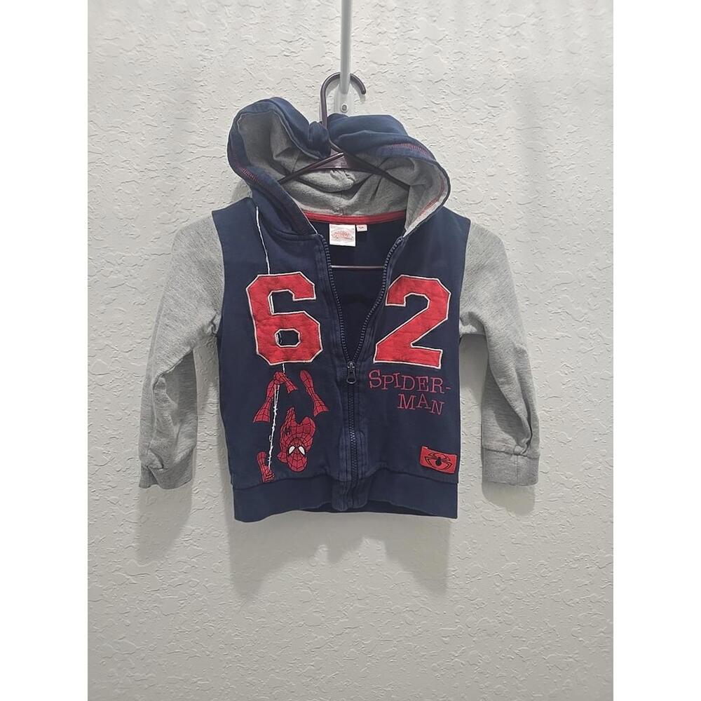 Toddler‎ Marvel Spiderman Zip Up Hoodie 3T